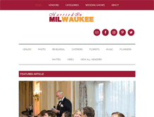 Tablet Screenshot of marriedinmilwaukee.com